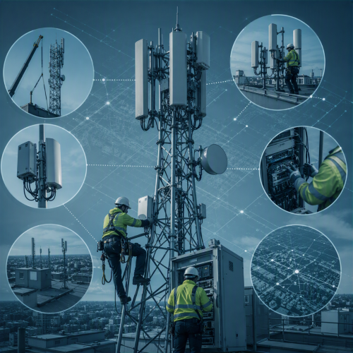 Installation & Network Build (500×500)